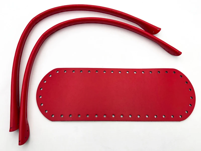 Kit borsa uncinetto mod. fondo + manico | tre sfere
