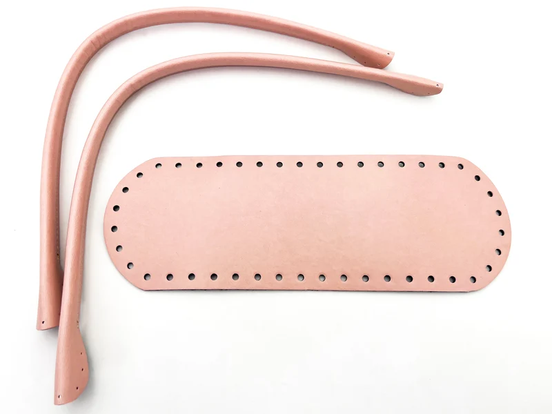 Kit borsa uncinetto mod. fondo + manico | tre sfere