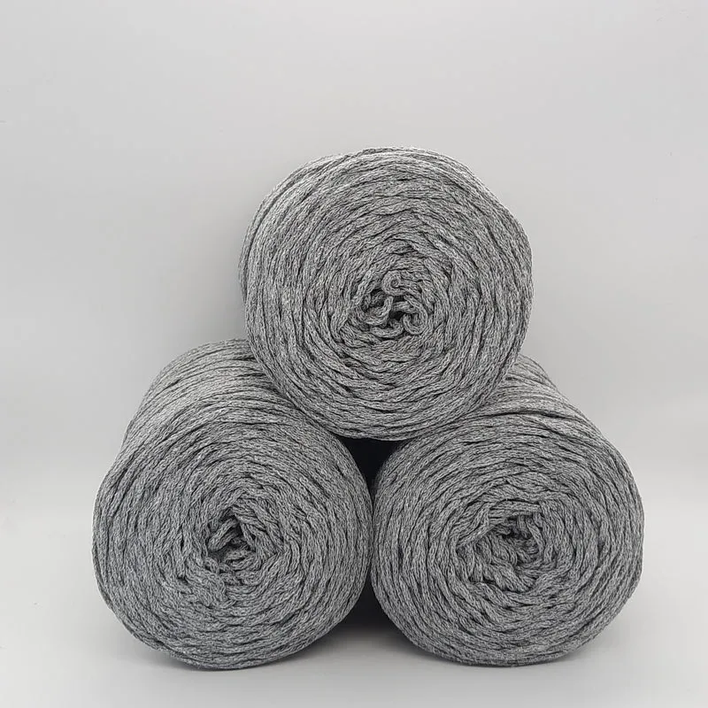 Cordino Brady Grigio Scuro e Lurex Multicolor 250gr
