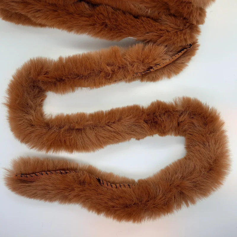 Bordatura in Eco-Pelliccia tubolare
