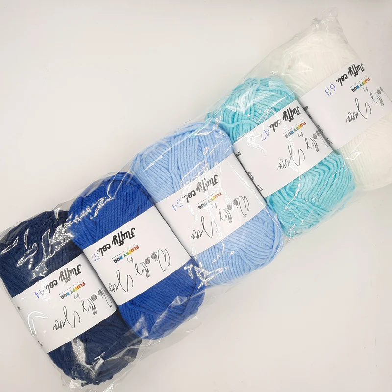 Kit Fluffy Mare, Filato Baby 250gr