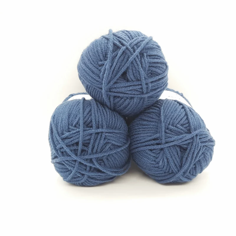 Fluffy Blu Navy, Filato Baby N.44