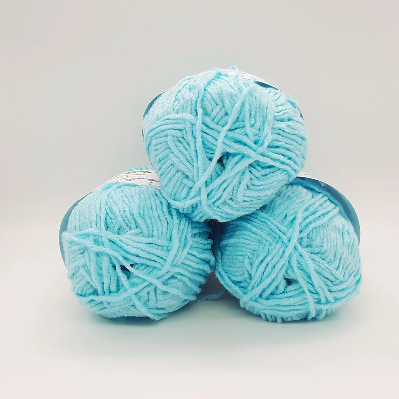 Fluffy Azzurro Pastello, Filato Baby N.47