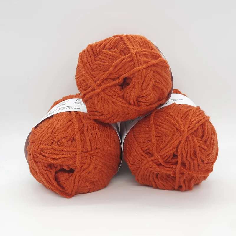 Fluffy Mattone, Filato Baby N.45