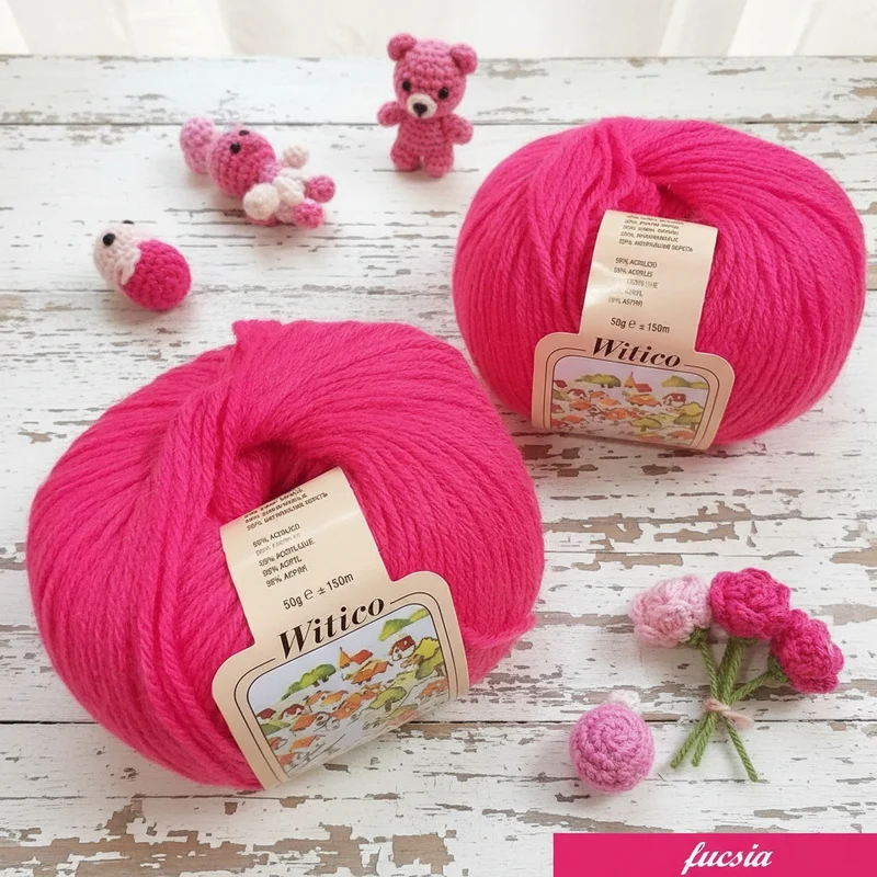 Lana 50 o 70% misto filato sintetico gomitoli x uncinetto ferri 3-3.5