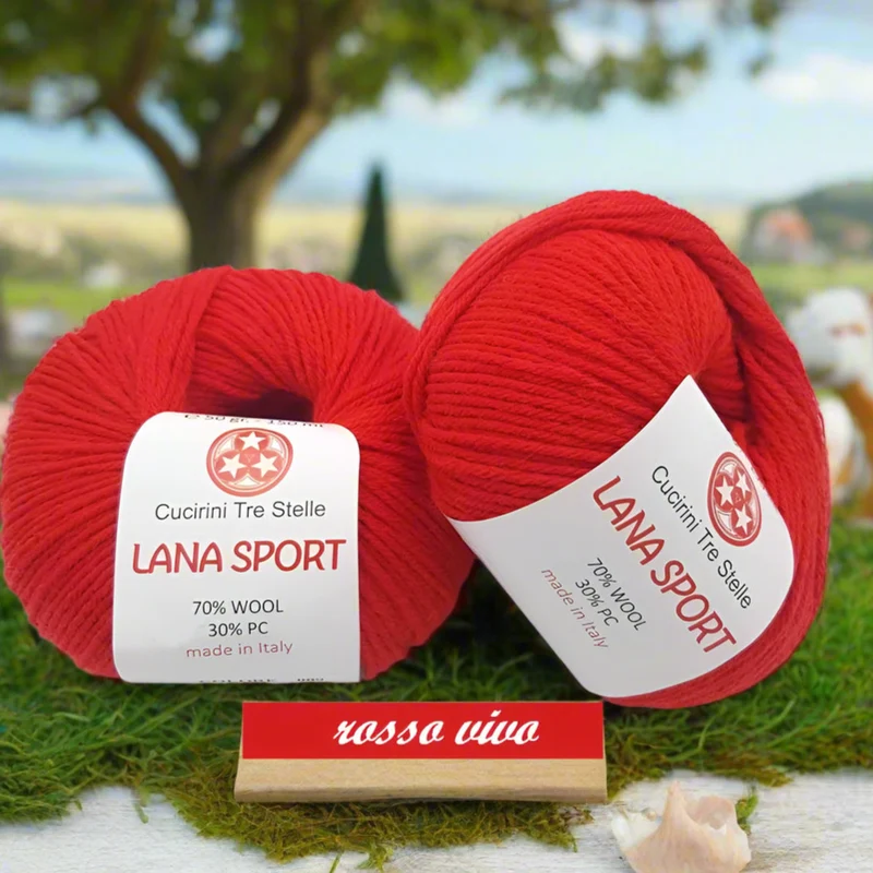 Lana 50 o 70% misto filato sintetico gomitoli x uncinetto ferri 3-3.5