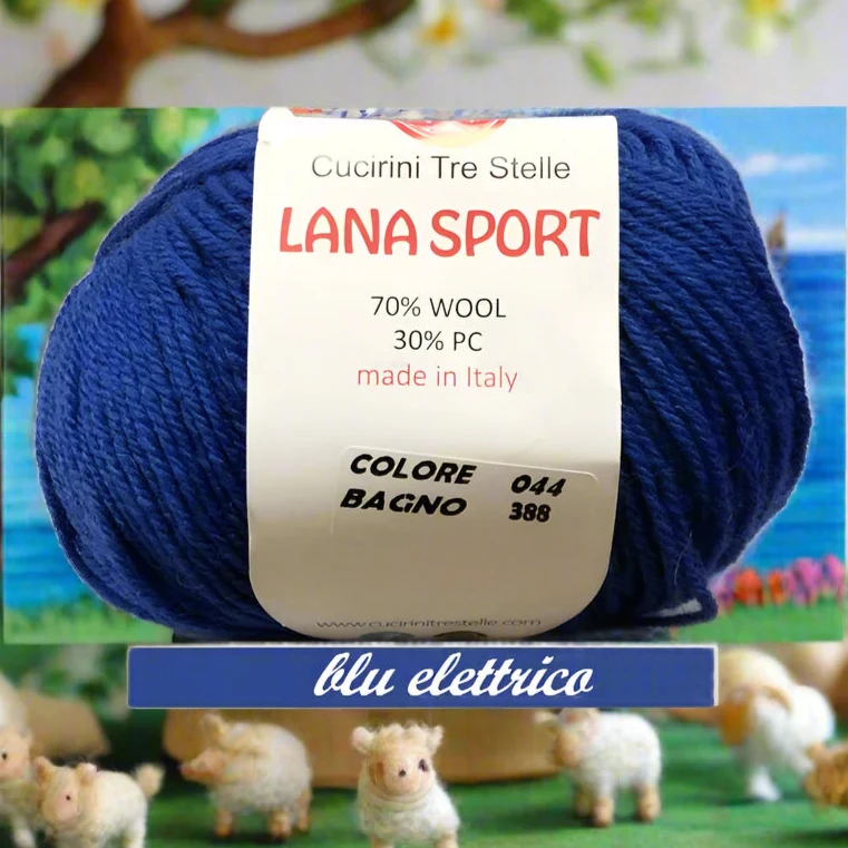 Lana 50 o 70% misto filato sintetico gomitoli x uncinetto ferri 3-3.5