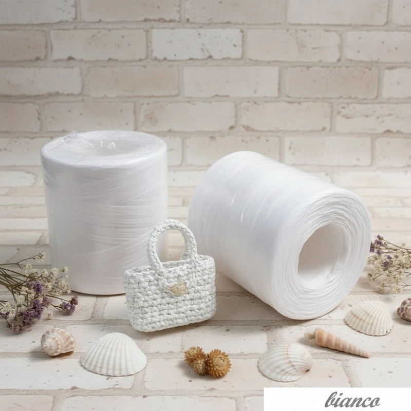 Rafia naturale cellulosa vegetale uncinetto crochet borse e cappelli