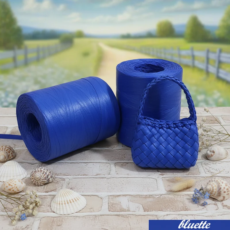 Rafia naturale cellulosa vegetale uncinetto crochet borse e cappelli