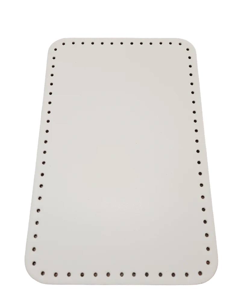 Fondo Tre Sfere Rettangolare in Similpelle per Borse, per Creare una Borsa Fai da Te 18 x 28 cm