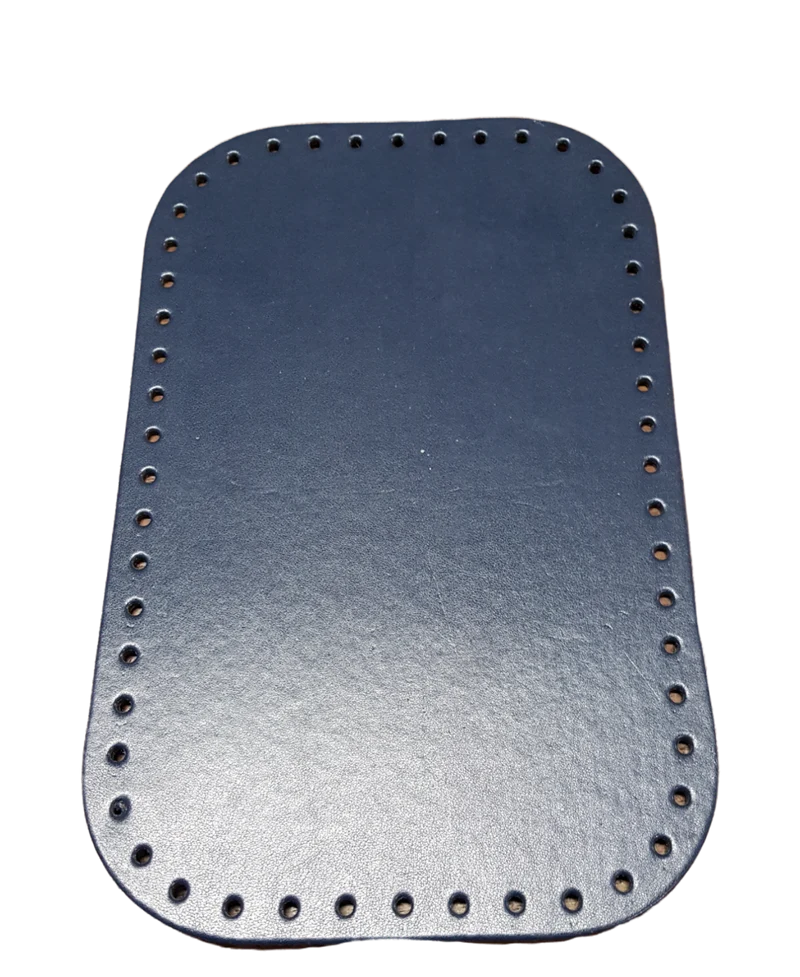 Fondo Tre Sfere Rettangolare in Similpelle per Borse, per Creare una Borsa Fai da Te 18 x 28 cm