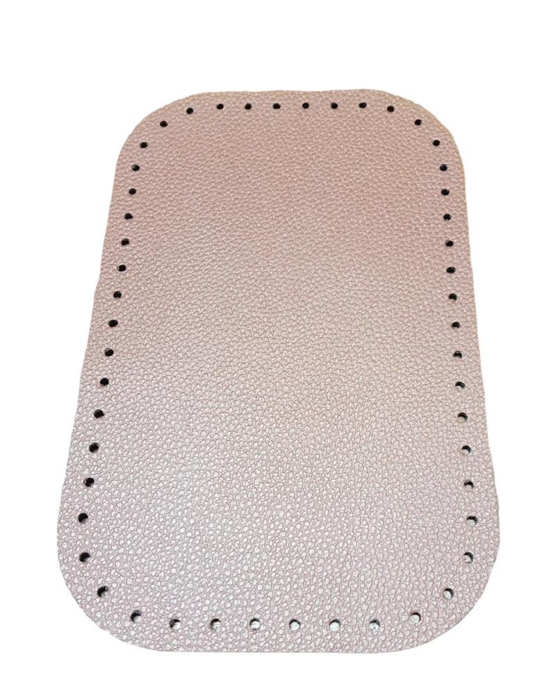 Fondo Tre Sfere Rettangolare in Similpelle per Borse, per Creare una Borsa Fai da Te 18 x 28 cm