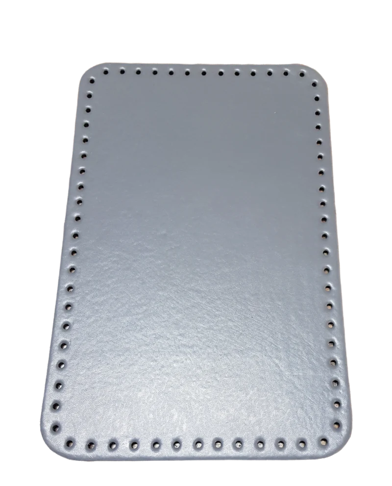 Fondo Tre Sfere Rettangolare in Similpelle per Borse, per Creare una Borsa Fai da Te 18 x 28 cm