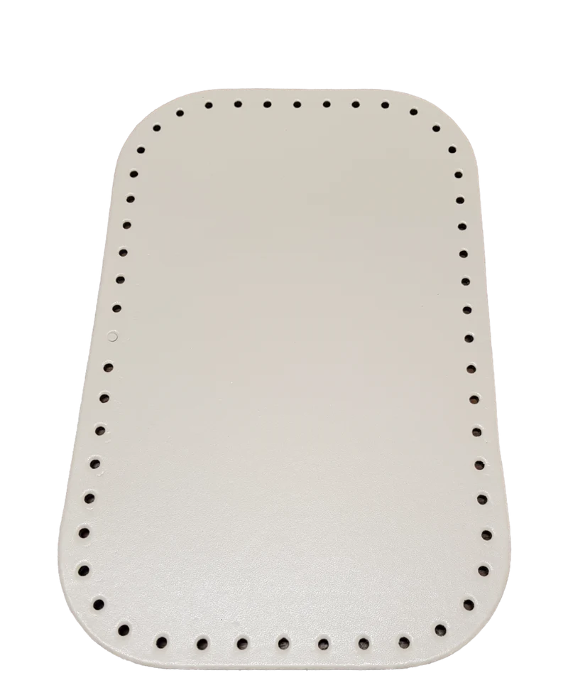 Fondo Tre Sfere Rettangolare in Similpelle per Borse, per Creare una Borsa Fai da Te 18 x 28 cm