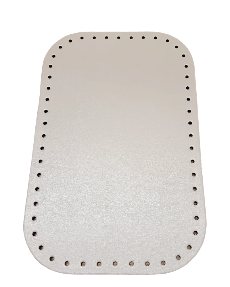 Fondo Tre Sfere Rettangolare in Similpelle per Borse, per Creare una Borsa Fai da Te 18 x 28 cm