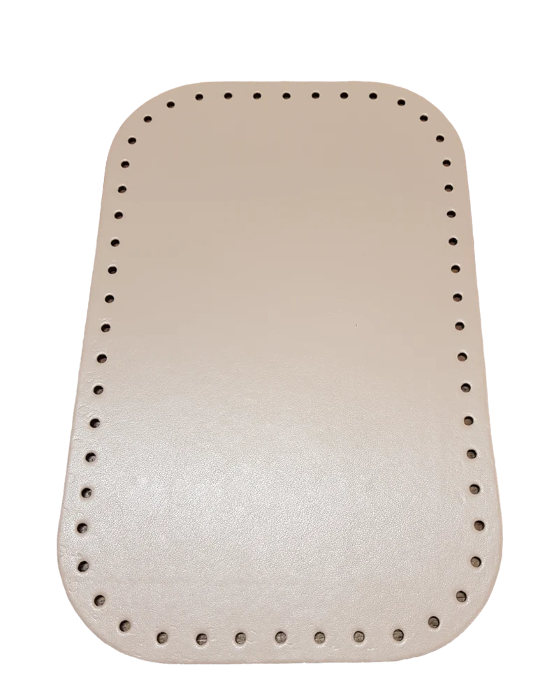 Fondo Tre Sfere Rettangolare in Similpelle per Borse, per Creare una Borsa Fai da Te 18 x 28 cm
