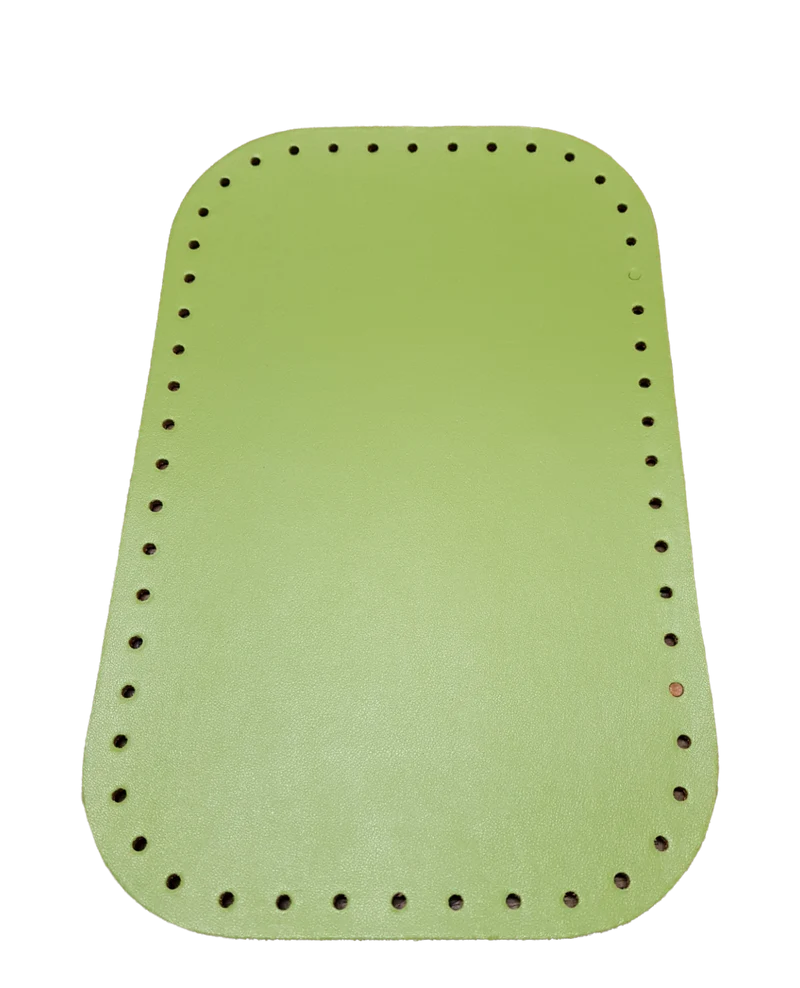 Fondo Tre Sfere Rettangolare in Similpelle per Borse, per Creare una Borsa Fai da Te 18 x 28 cm