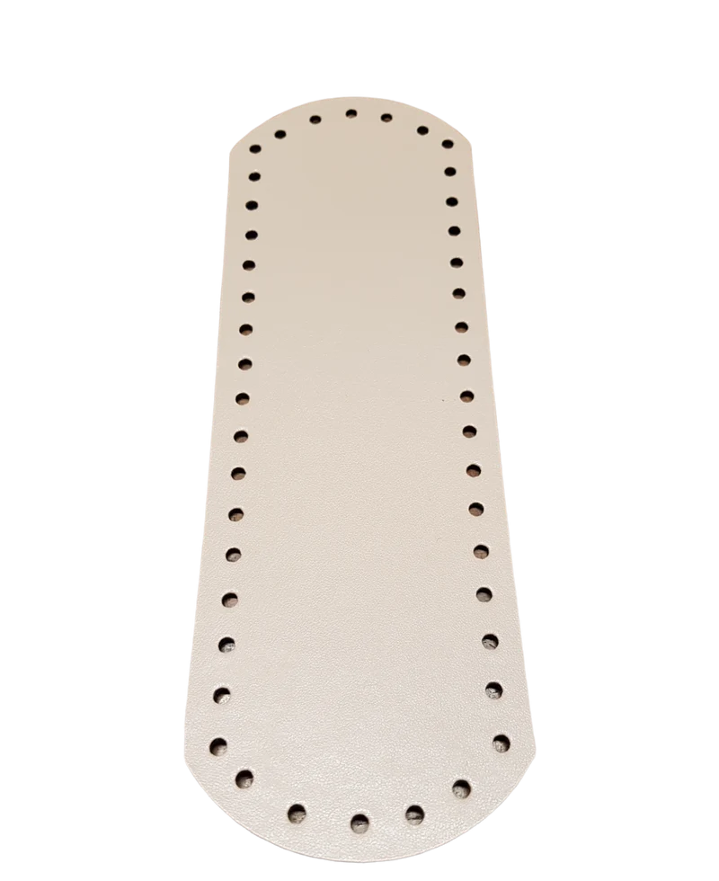 Fondo Tre Sfere in Similpelle per Borse, per Creare una Borsa Fai da Te Hand Made, 24 x 8 cm
