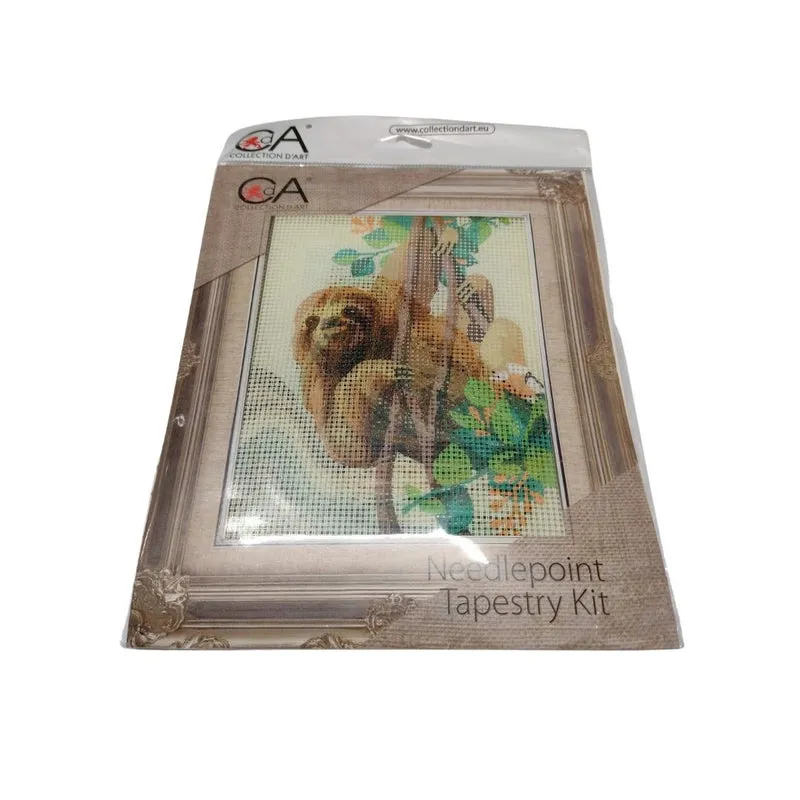 Collection d’Art Kit Ricamo Mezzo Punto Croce che Consente di Realizzare un Quadro da Ricamare