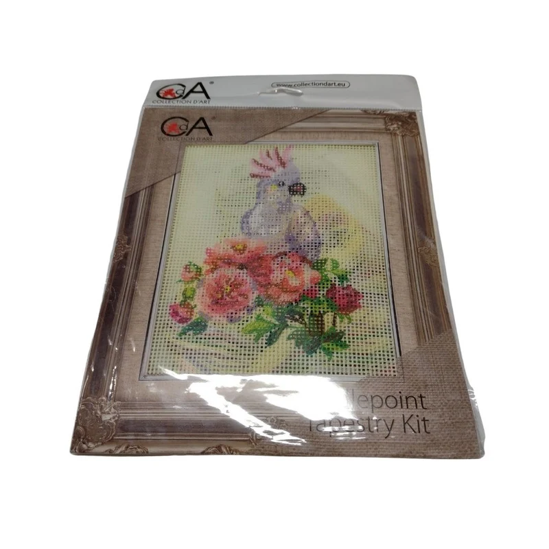 Collection d’Art Kit Ricamo Mezzo Punto Croce che Consente di Realizzare un Quadro da Ricamare