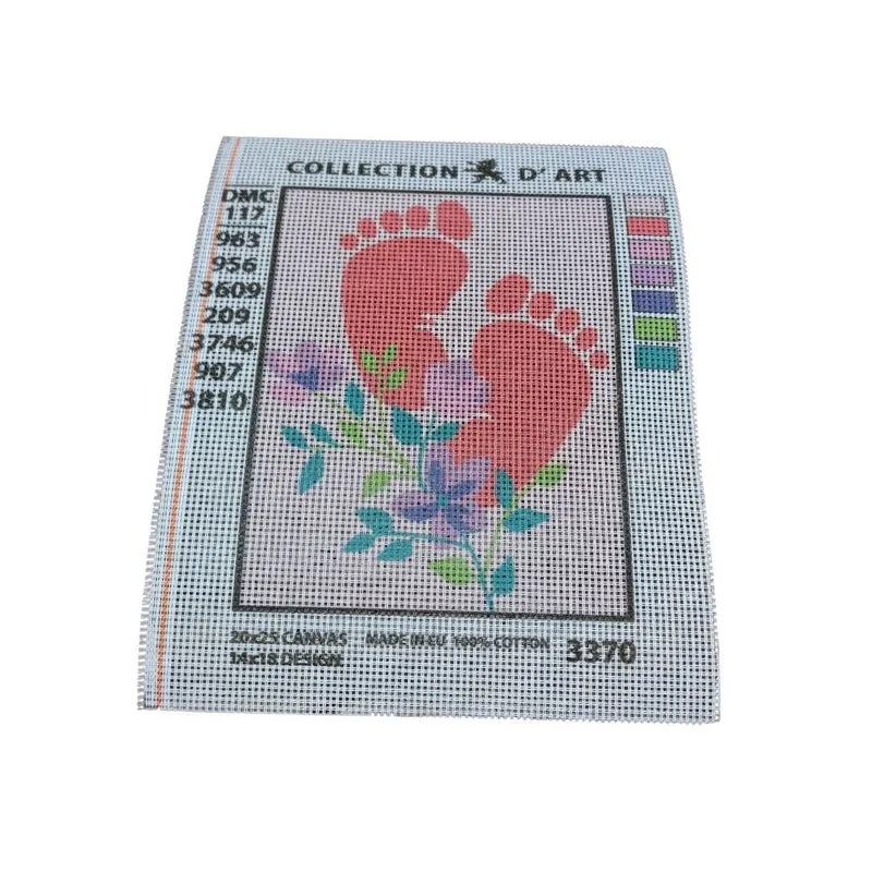 Collection d’Art Kit Ricamo Mezzo Punto Croce che Consente di Realizzare un Quadro da Ricamare