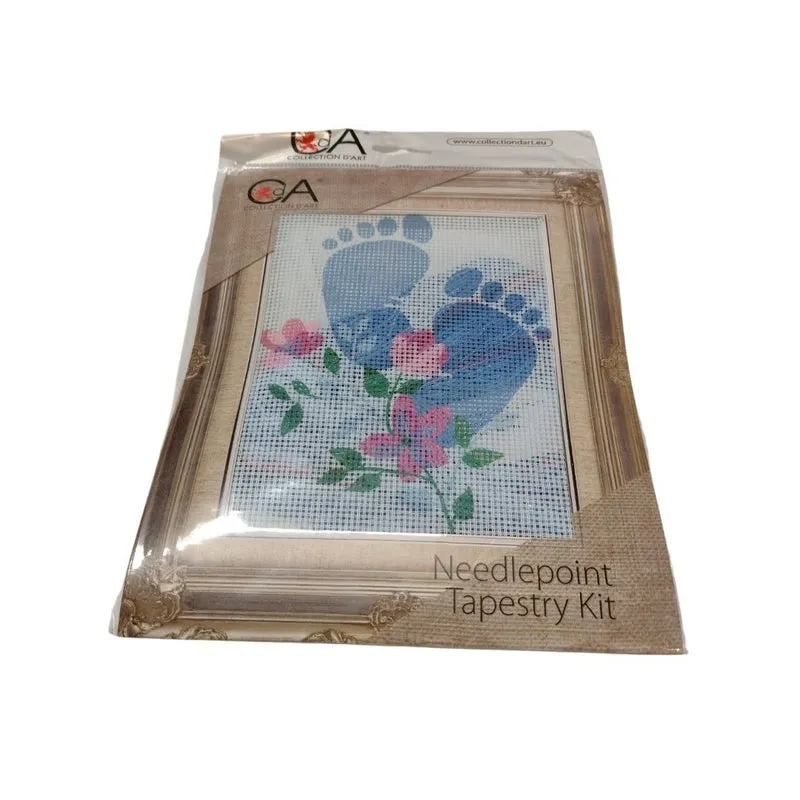Collection d’Art Kit Ricamo Mezzo Punto Croce che Consente di Realizzare un Quadro da Ricamare