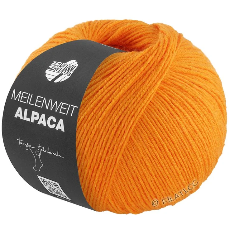 Lana Grossa Meilenweit -150 Alpaca Uni 6 Fils