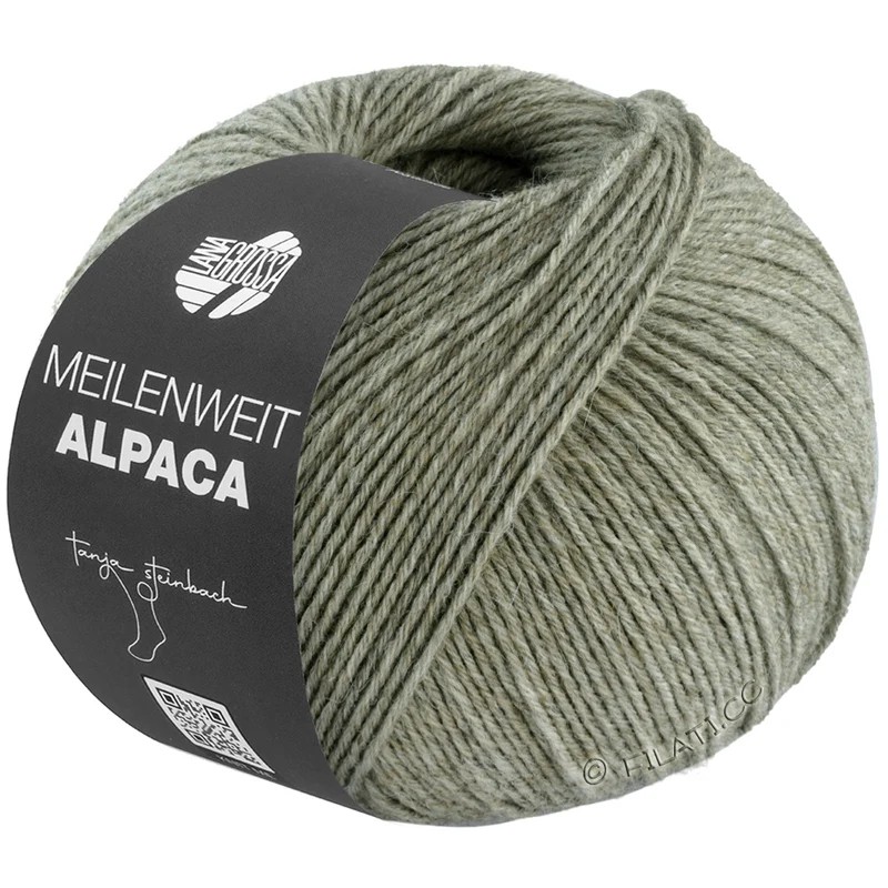 Lana Grossa Meilenweit -150 Alpaca Uni 6 Fils