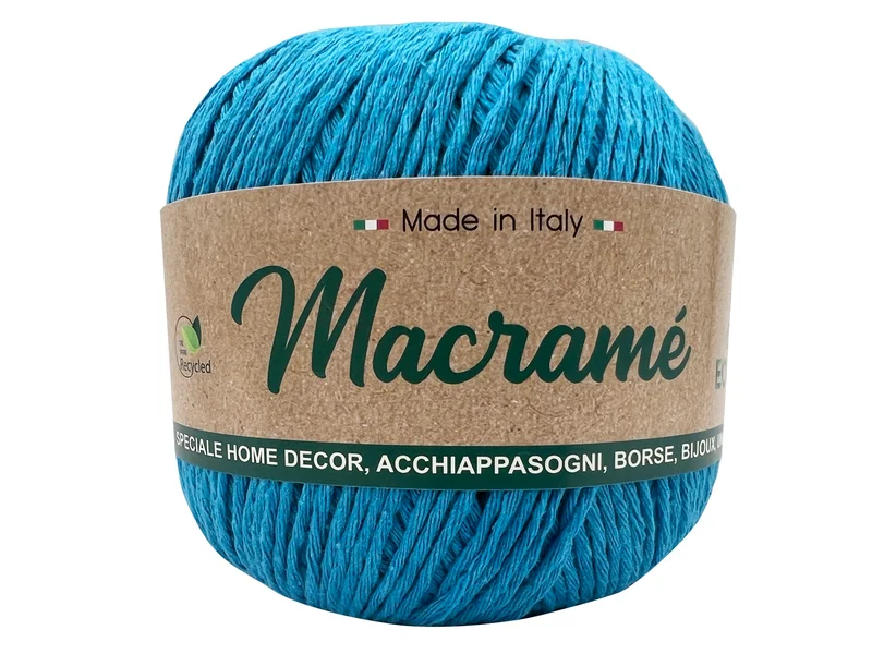 Cordino macramè barbante | cf 900 gr | 80% cotone 20% poliestere