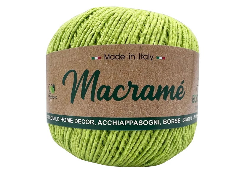Cordino macramè barbante | cf 900 gr | 80% cotone 20% poliestere