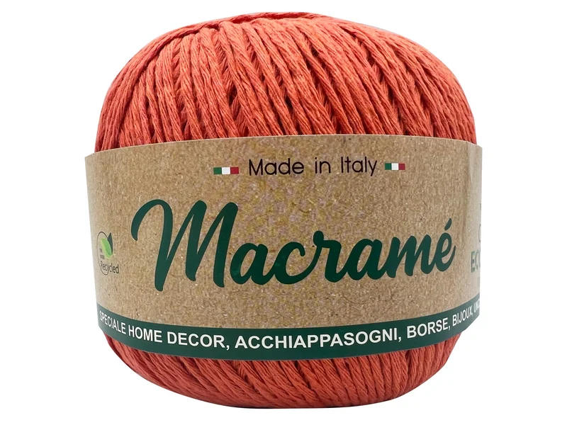 Cordino macramè barbante | cf 900 gr | 80% cotone 20% poliestere