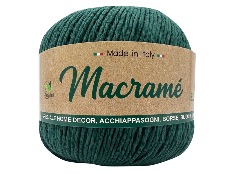 Cordino macramè barbante | cf 900 gr | 80% cotone 20% poliestere
