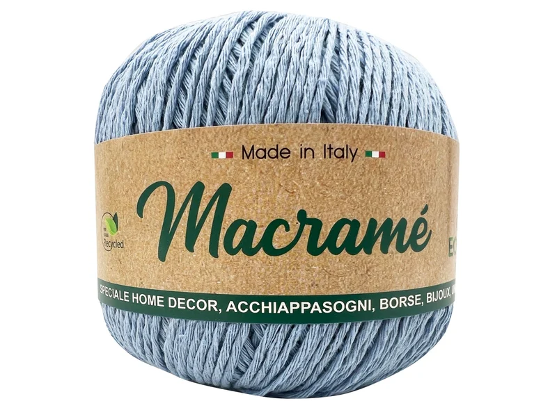 Cordino macramè barbante | cf 900 gr | 80% cotone 20% poliestere