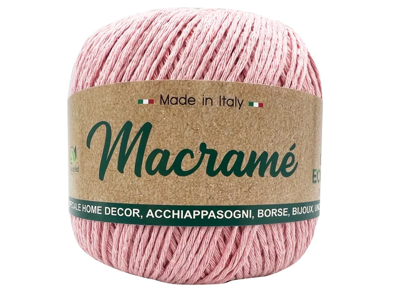 Cordino macramè barbante | cf 900 gr | 80% cotone 20% poliestere