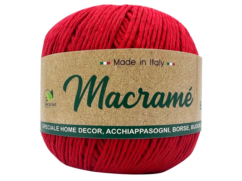 Cordino macramè barbante | cf 900 gr | 80% cotone 20% poliestere
