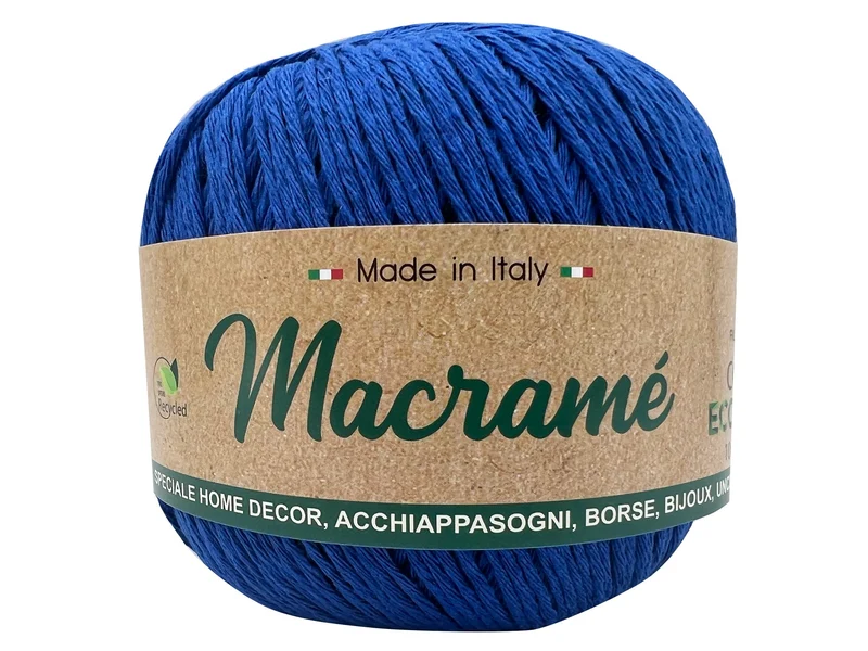 Cordino macramè barbante | cf 900 gr | 80% cotone 20% poliestere