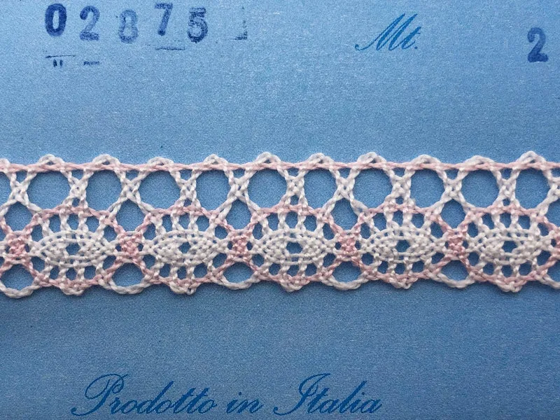 Pizzo 0287 colorato cm. 1,5 cf.20mt.