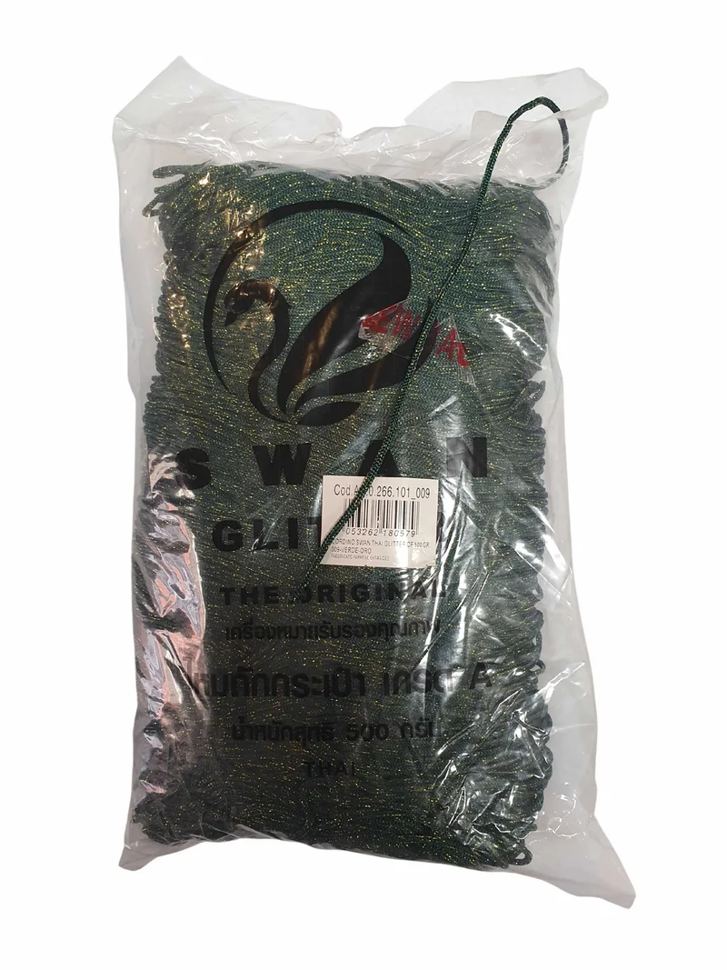 Confezione di Cordoncino Swan Black Thai per confezionare Borse Hand Made 500gr