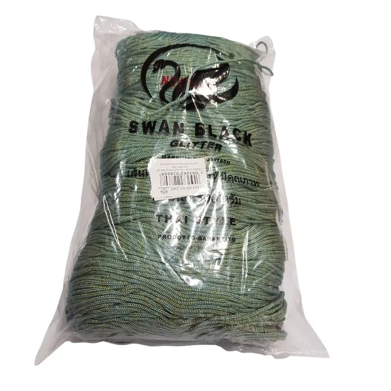 Confezione di Cordoncino Swan Black Thai per confezionare Borse Hand Made 500gr