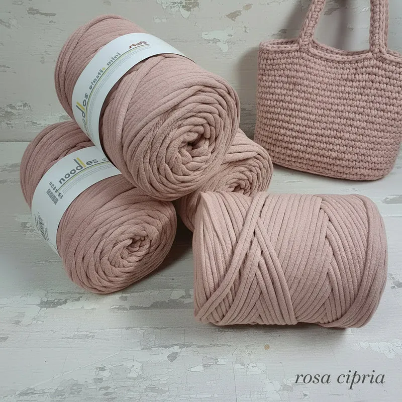 Fettuccia Eco cotone + lycra uncinetto borse crochet Stafil o 3 Stelle