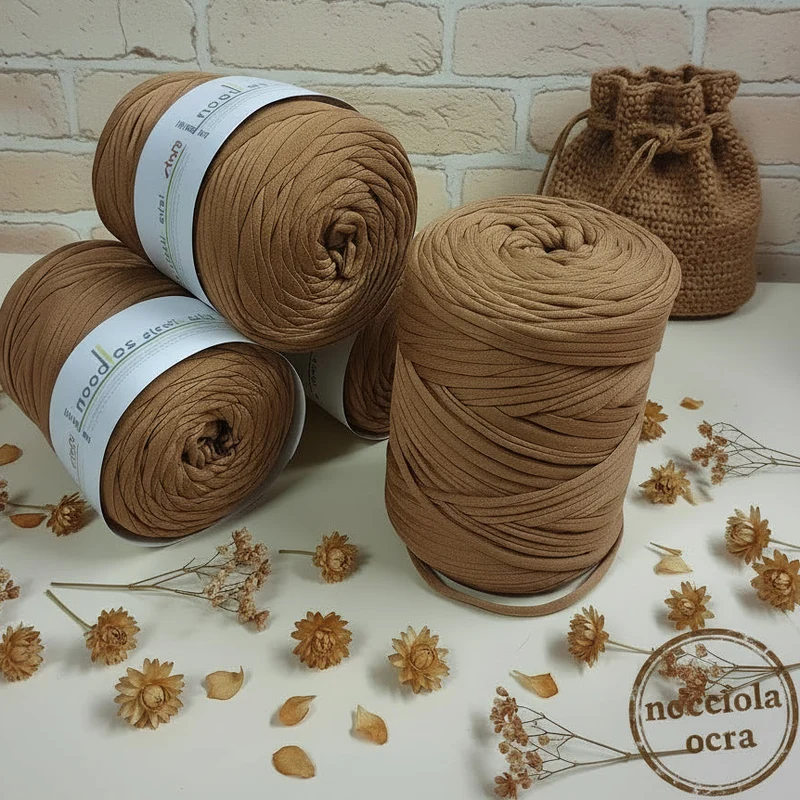 Fettuccia Eco cotone + lycra uncinetto borse crochet Stafil o 3 Stelle