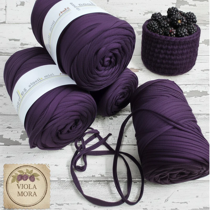 Fettuccia Eco cotone + lycra uncinetto borse crochet Stafil o 3 Stelle