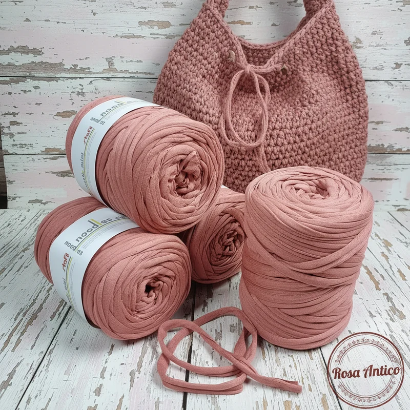 Fettuccia Eco cotone + lycra uncinetto borse crochet Stafil o 3 Stelle