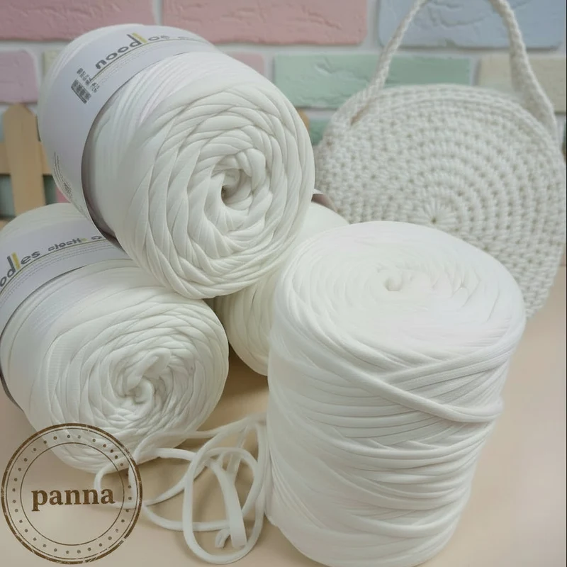 Fettuccia Eco cotone + lycra uncinetto borse crochet Stafil o 3 Stelle