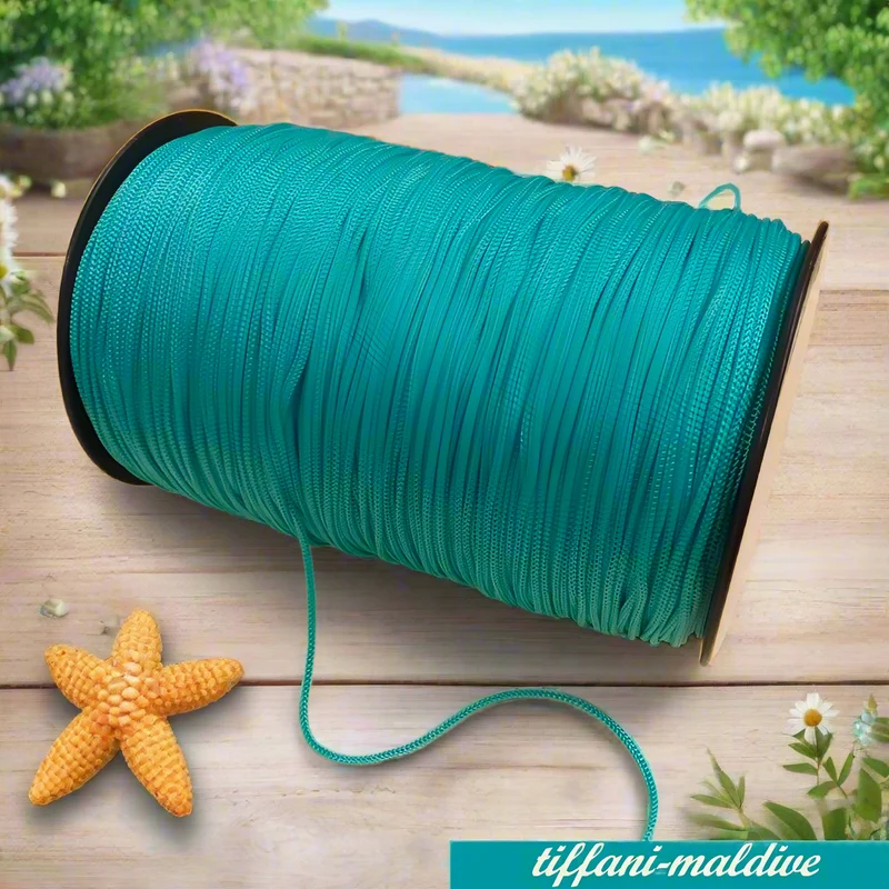 Tripolino 2 mm Thai cordino MAS borse uncinetto 3.5-4 rotolo 500 g