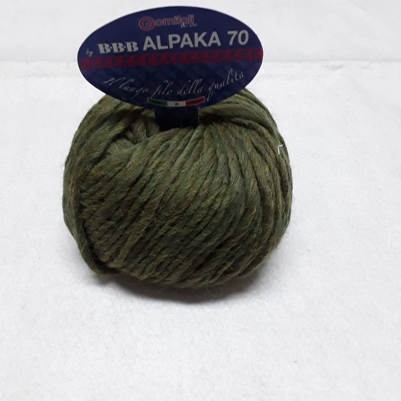 ALPAKA 70 BBB GOMITOLI DA 50 GR PER 80 METRI 70%ALPACA 20% LANA 10%ACRILICO