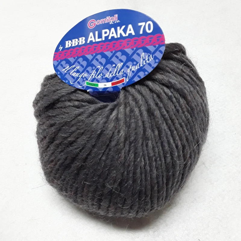 ALPAKA 70 BBB GOMITOLI DA 50 GR PER 80 METRI 70%ALPACA 20% LANA 10%ACRILICO