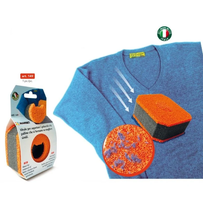 Spugna Asporta Palline e Pelucchi Marbet 149 + Spugnetta Portatile