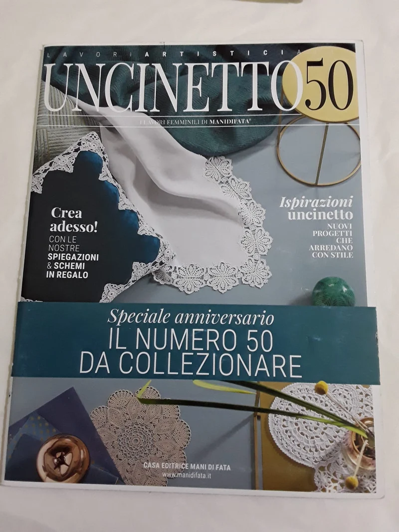 Lavori artistici uncinetto 50