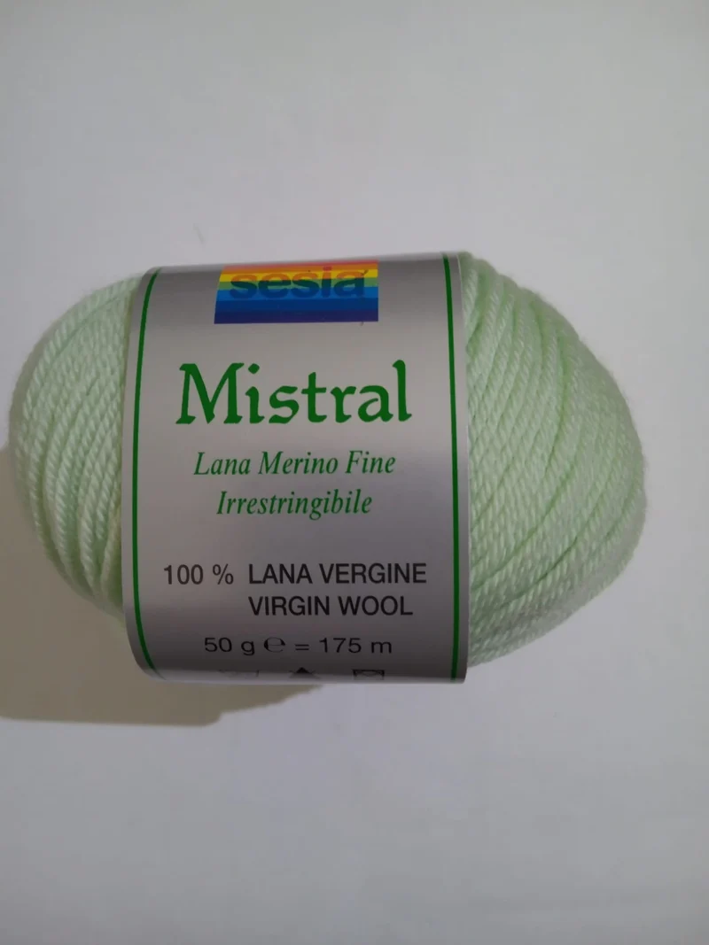 Mistral Sesia 100% LANA MERINO FINE IRRESTRINGIBILE